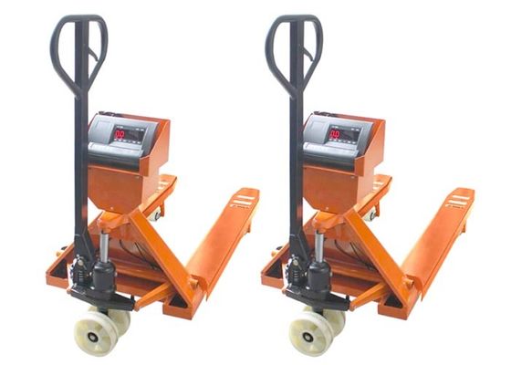 2,5 gialli elettronici Ton High Accuracy Hand Pallet Jack With Weight Scale